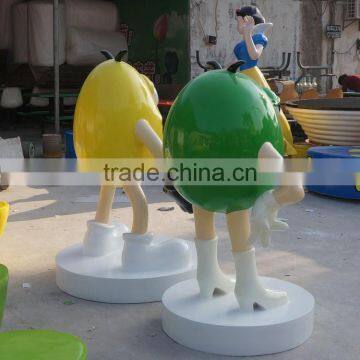 Fiberglass M&M Cartoon Sculpture photo-6