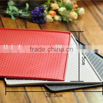 New Design Anti-slip Silicone Animal Feeder Pet Food Mat photo-4