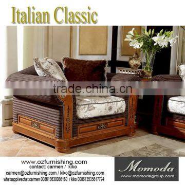 YB29 Royal Furniture Style French Antique Armchair/Coffee Shop Fabric Armchairs Modern Armchairs Indoor Royal Armchair Price photo-4