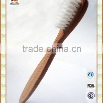 Bamboo Toothbrush With White Soft Bristle Oral Hygiene Product photo-6