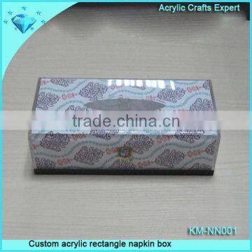 Custom Acrylic Rectangle Napkin Box,tissue Boxes photo-5
