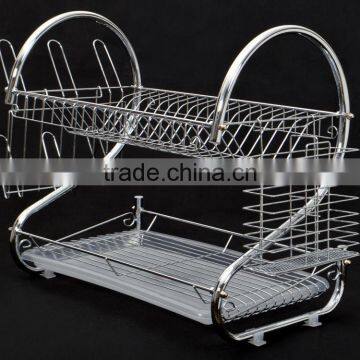Stainless Steel Kitchen Storage Rack Dish Drying Rack Bowl Rack photo-2