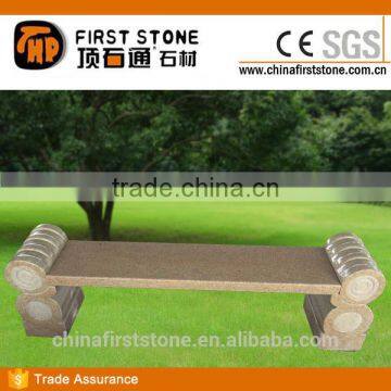 GCF276C Yellow Granite Garden Chairs For Sale