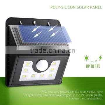 8LED Solar Power Lights 3Mode Outdoor solar led light for Path Garden Lighting-4Pack