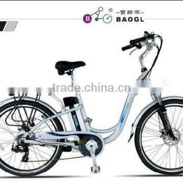 26" City Electric Bike City Star Bike Electric City Bike for Lady photo-4