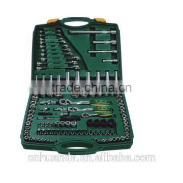 High quality hand tool set 120 pcs CR-V steel auto repair tools