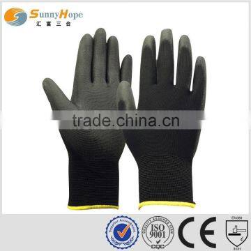 Sunnyhope pu Coated Knitted Hand Gloves Manufacturers in China