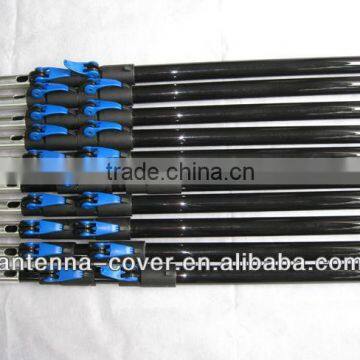 lighter and stiffer carbon fiber telescopic window cleaning handles