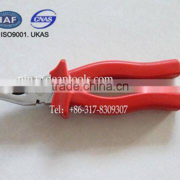 6" 7"8" tool steel combination pliers insulation handle