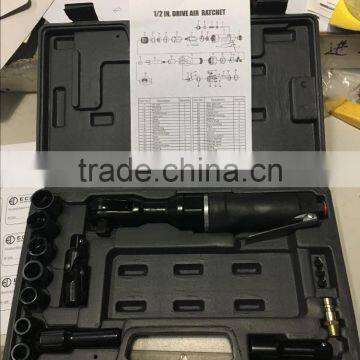 1/2" Dr Air Ratchet Wrench Pneumatic Air Tool Set photo-2