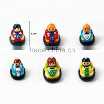 OEM Custom Kids Mini Plastic Pull Back Bumper Car Toys 2016 photo-2