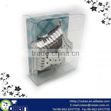 Promotion Stainless Steel Star Shape Tea Infuser with Chain CK-2168