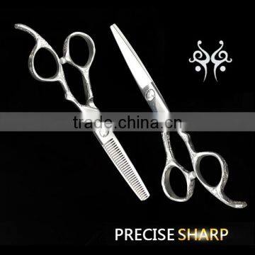 QJ-HS102 Convex Blade Japan VG-10 Cobalt Steel Hair Scissors Wholesale