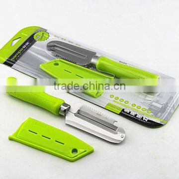 Hot Sale Best Quality Stainless Steel Vegetable Peeler With Cover PD-054