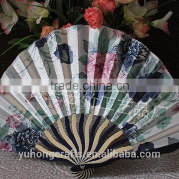 Best Gift Bamboo Fabric Hand Fan photo-2