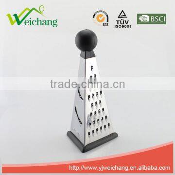 WCGT334 Hot Sale 3 Sides Stainless Steel Grater Vegetable Kitchen Graters photo-2