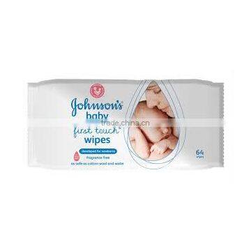 Johnsons Baby first touch Wipes