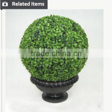 2015 Hot Sell Artificial Milan Boxwood Topiary Ball With Any Size for Hall Decoration photo-3