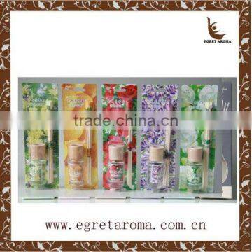 EA3-0954 Ocean Fragrance Sola Flower Diffuser Essential Oil Diffuser With Rattan Sticks photo-3