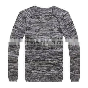 European Fashion Design Color Combination Pullover Knit Sweater photo-2