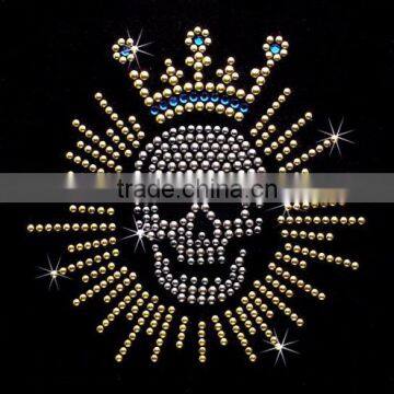 Skull Rhinestone Transfer