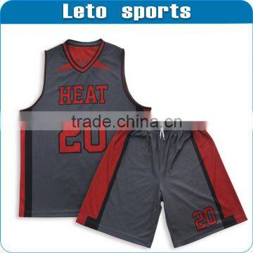 OEM high quality basketball jerseys /reversible basketball jerseys/uniforms