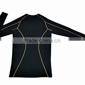 100% Flame Retardant fabric Long Sleeved Underwear T-Shirt