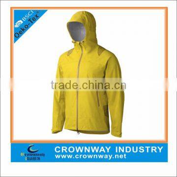 Nylon Ripstop Sports Running Jacket With breathable and waterproof Lamination