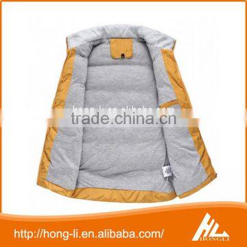 Popular Latest Design Lightweight Sleeveless Winter Warm Down Vest With Hood Wholesale photo-5