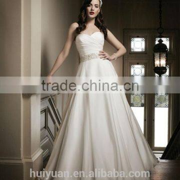 new sexy white ball gown sleeveless flowing chiffon beach wedding dress