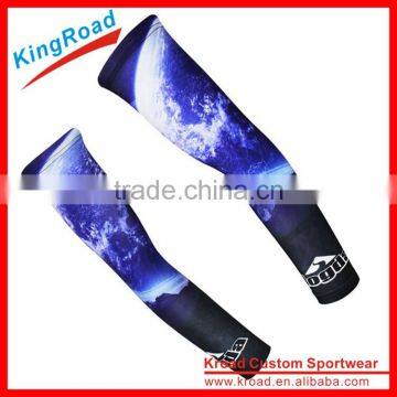Wholesale China Sun Protection Breathable Lycra Cool Cycling Arm Sleeve With Professional OEM Design for Free photo-5