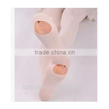 Cotton/Poly,Cotton/Nylon Material and Knitted Technics ballet dance socks