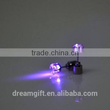 2013.2014 Wholesale Led Blinking Earrings Ear Studs New Ear Nail