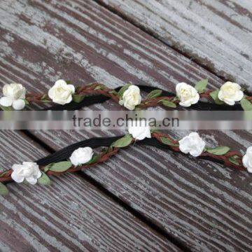 Wholesale Silk Artificial Flower Flower Crown Hair Accessory photo-4