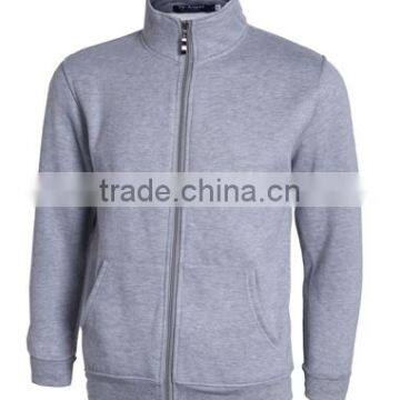 Wholesale High Quality Mens Stand Collar Zipper Jacket Without Hood Top Selling photo-3