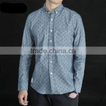 2015 New Mens Shirts Casual Slim Fit Stylish chinese shirt