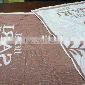Custom printed face towel