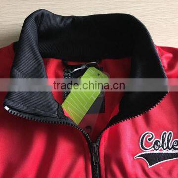 Men's Casual Cheap 100% Polyester Tricot Fleece Jacket photo-3