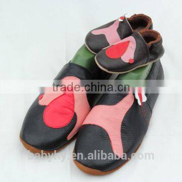 Popular parent-child item genuine leather different parttern shoes