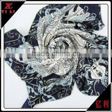 Fashion New Design Soft Cheap Famous Brands Silk Scarf photo-6
