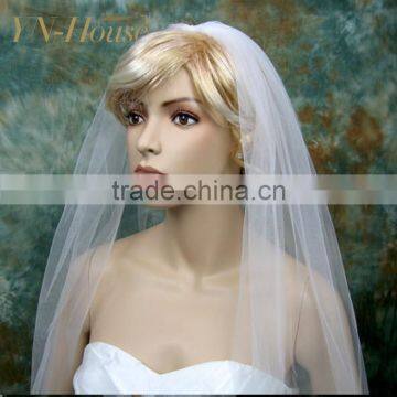2016 Hot Sale Soft One-layer Bridal Veil/Beautiful Lace Wedding Veil photo-3