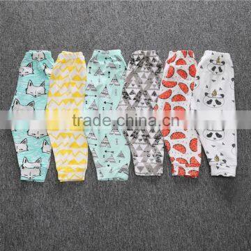 Wholesale newborn trousers boy clothing spring soft harem pants