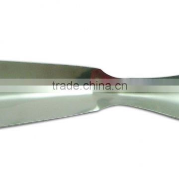 Stainless steel convenient short handle small metal shoe horn