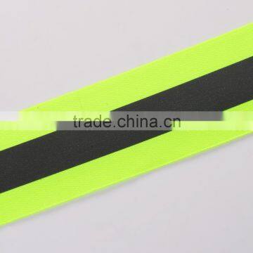 Hi Vis Reflective Fabric Tape Roll Sew-on, Lime Green, Reflective Bias Tape photo-2