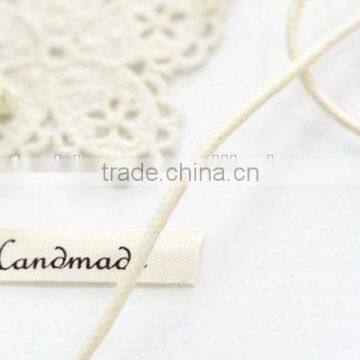 2/2.5 / 3/4 / 5mm Cotton Rope Sash Cord Twine Washing Clothes Natural White Thong String Twine Jewellery Making Thread 100 Meter photo-3