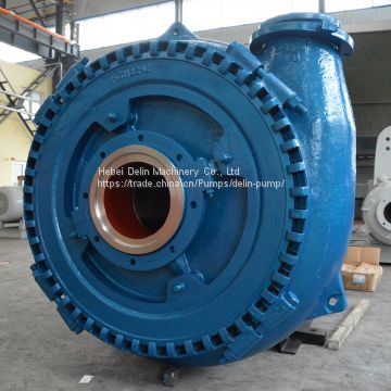 Gravel sand dredger pump for long distance transportation