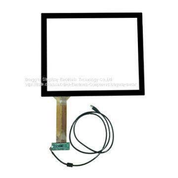 Standard 19 inch capacitive touch screen with 10 points for AUO G190EG01 V1