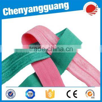 Customized Colorful Fold Over Elastic For Underwear Accessories photo-4