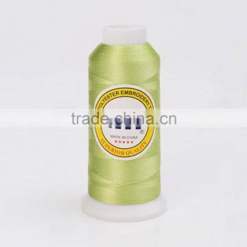 100% Polyester embroidery thread 150d 2 3200Y
