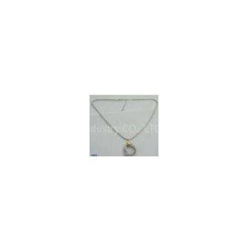 Tin Alloy Casting Electroplated Jewelry Mixed metal chain Necklace for Anniversary